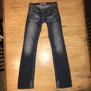 Big Star Sweet Ultra Low Rise Jeans sz 27L